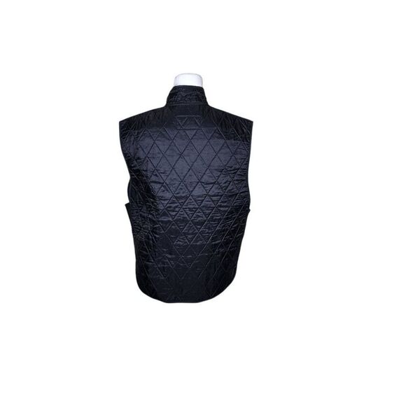 Vintage 90s TechNiche Cooling Heating Quilted Vest Hyperkewl M Black - Picture 7 of 11